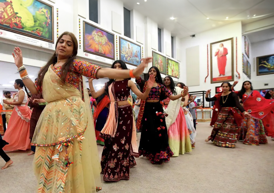 Navaratri celebrations at Frisco Hanuman Temple